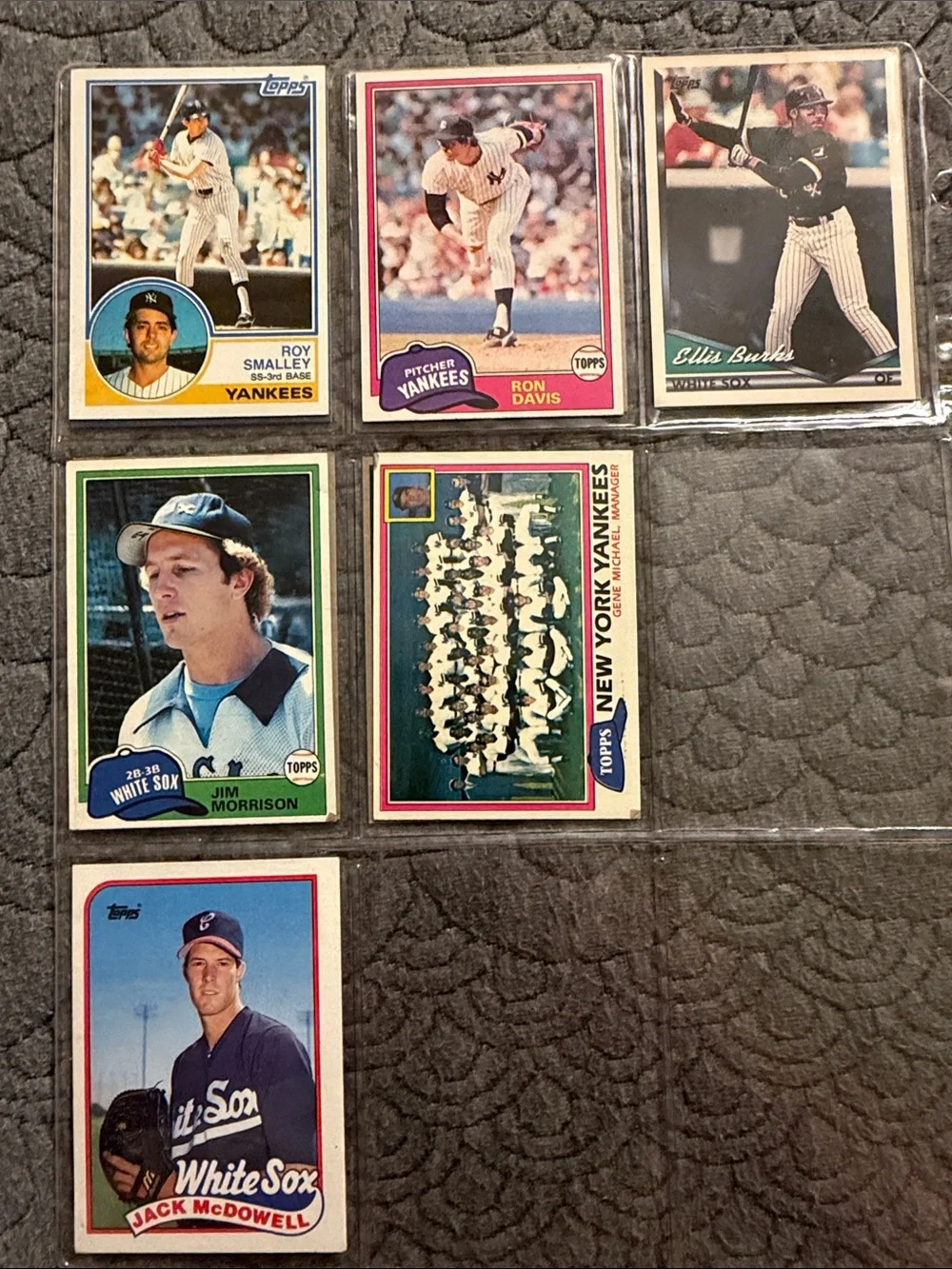 New York Yankees Vintage Baseball Card Display - Multicolor